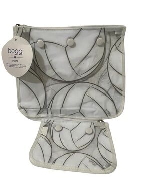 Bogg Bag Clear Volleyball Insert Pouches - NWT **